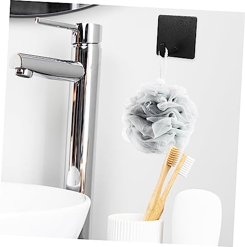 4pcs Modern Adhesive Wall Hooks for Bathroom