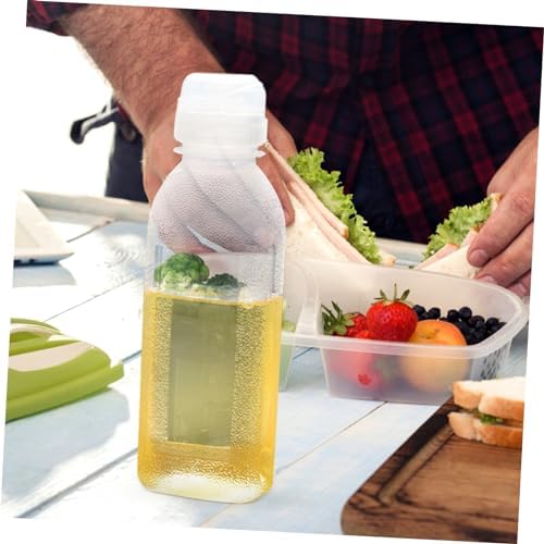 FELTECHELECTR Sauce Dispenser 4 Pack 300ml Leak-Proof Squeeze Bottles