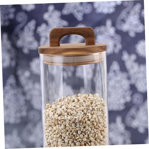 SHOWERORO Reusable Wood Mason Jar Lid with Silicone Seal