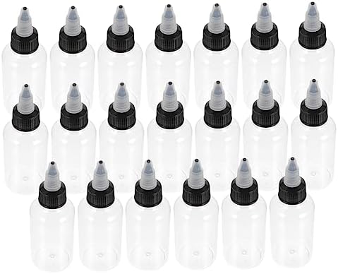 20 Pcs PET Condiment Squeeze Bottles 1