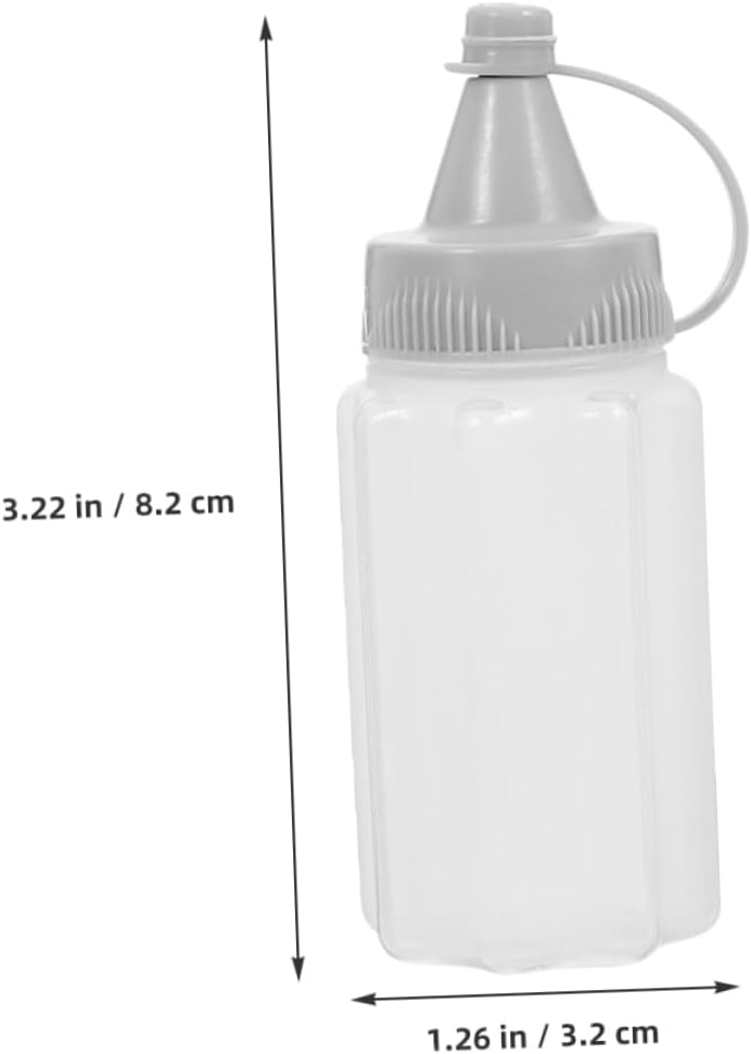 Cabilock Reusable Condiment Squeeze Bottles for Kitchen Use 1
