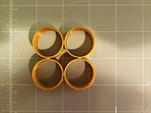 Arbi Design Circle Pattern Embosser Stamp Cookie Cutter 15x4