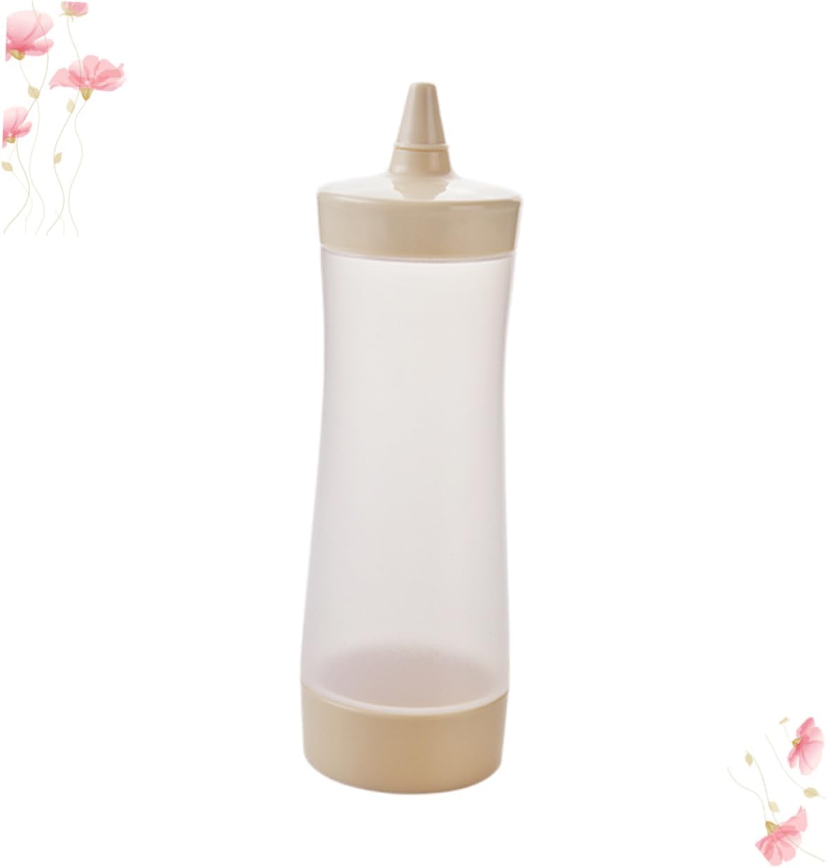 PRETYZOOM 6-Piece Condiment Squeeze Bottle Set with Lids