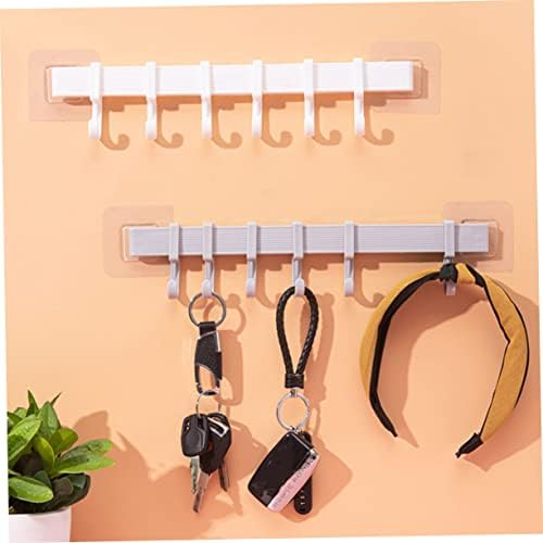 FOYTOKI 3pcs Gold Plated Adhesive Hook Rack 1