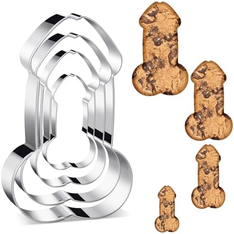 Prasacco 4-Piece Stainless Steel Cookie Cutter Set