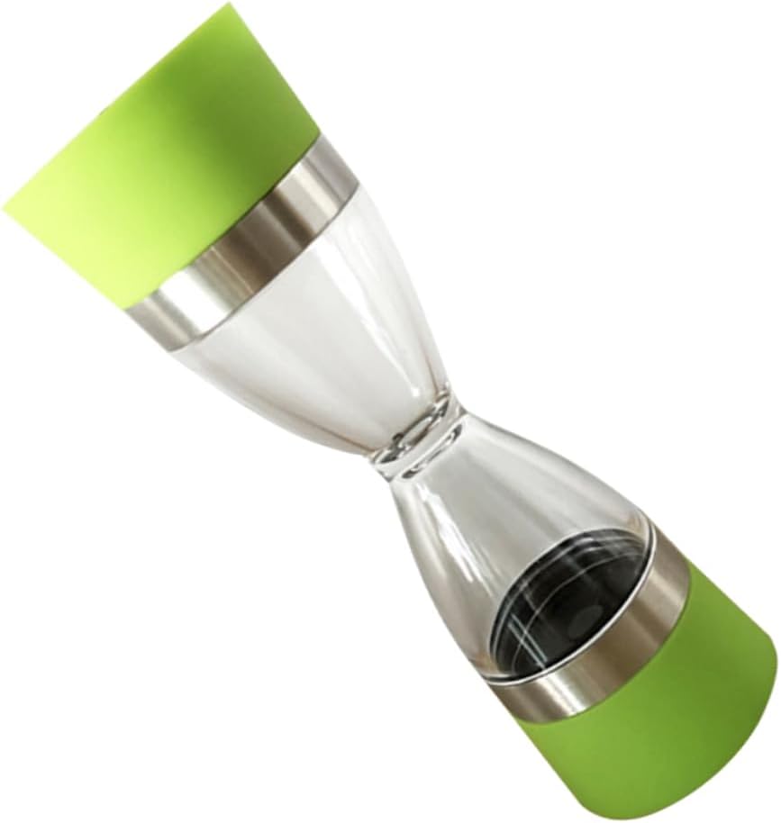 VINTORKY Manual Ceramic Pepper Mill Green Double Side 1