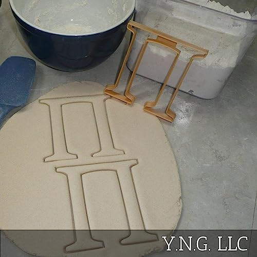 PI GREEK LETTER Cookie Cutter Made in USA