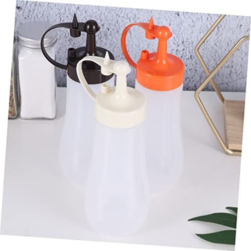 Hoement 3 Pack Condiment Squeeze Bottles Set 1