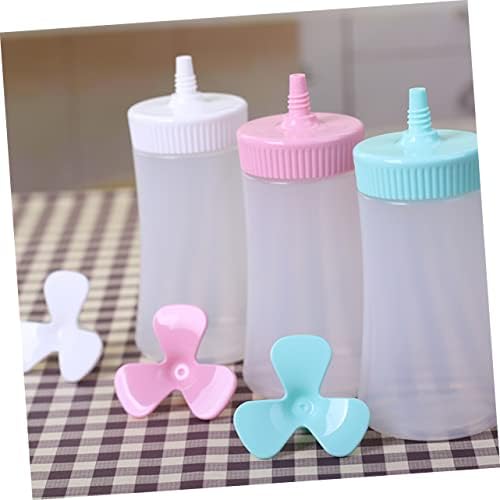 OKUMEYR Condiment Squeeze Bottles for Ketchup Mustard Salad Dressings Sauces 1