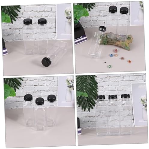 PAMINGONO 400ml Reusable Juice Containers with Lids