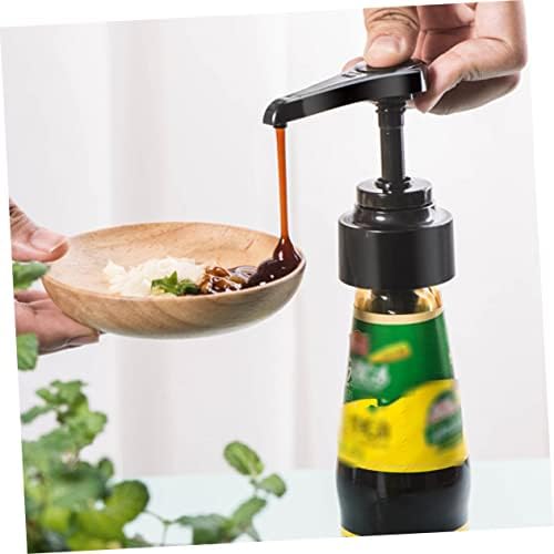 VINTORKY 4Pcs Condiment Squeeze Pump Set for Kitchen Bottles 1