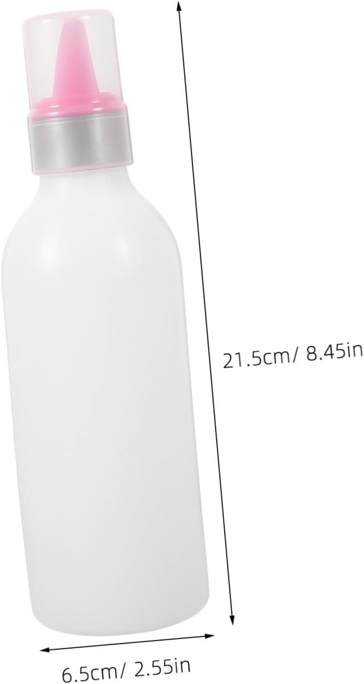 Reusable Condiment Squeeze Bottle with Secure Cap
