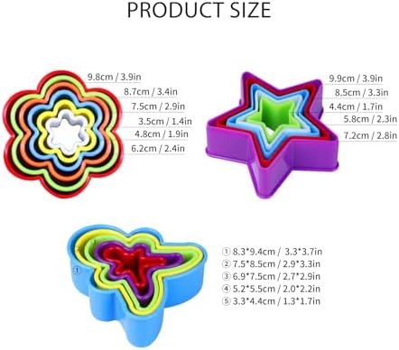 KALAIEN 37 Pcs Cookie Cutter Set with 7 Shapes 1