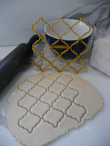 Arabesque Tile Cookie Cutters 225 Inch x 13 Made in USA