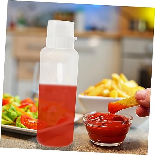 CIYODO 5-Hole Spill-Proof Condiment Squeeze Bottles
