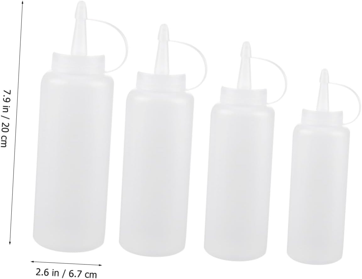 HOLIDYOYO Unique Design Condiment Squeeze Bottle