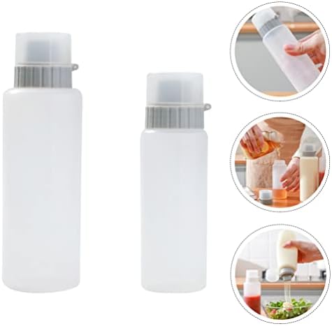 Luxshiny 2pcs Ketchup Squeeze Bottles