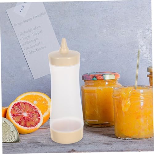 3PC Collbath Squeeze Condiment Bottles Leakproof Salad Dressing Mustard Ketchup Dispensers