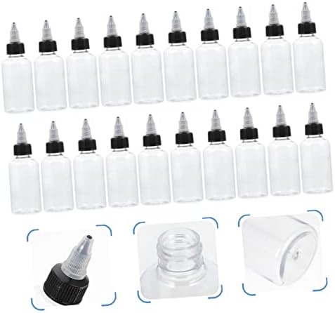 20 Pcs PET Condiment Squeeze Bottles 1