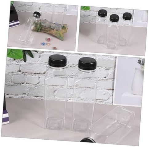 PAMINGONO 400ml Reusable Juice Containers with Lids