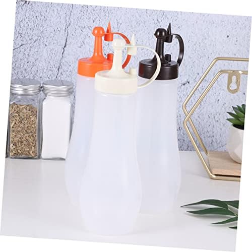 CRILSTYLEO Reusable Salad Dressing Shaker Set of 3 1