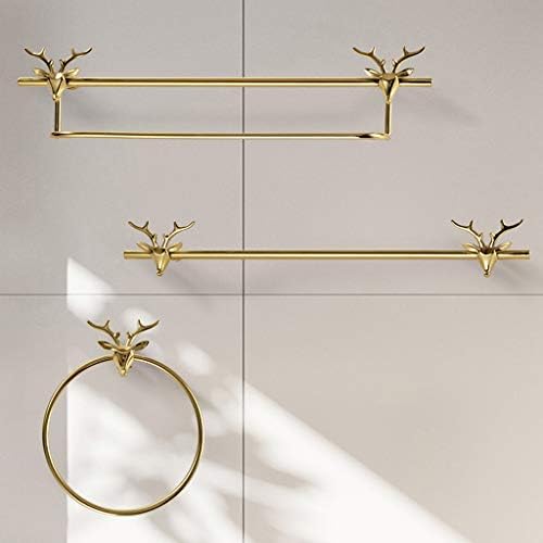 KIZQYN Golden All-Copper Coat Hook Wall Mounted