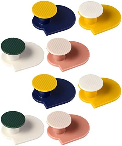 Cabilock 8 Piece Wall Mounted Sticky Hooks