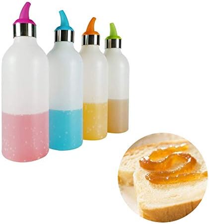 Kasuki BBQ Kitchen Silicone Squeeze Bottle - Orange