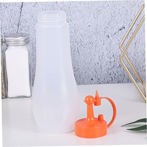 Zerodeko 3-Piece Condiment Squeeze Bottles Set for Kitchen