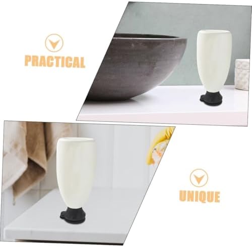 BIUDECO 6pcs Inverted Flip Top Shampoo Caps Leak Proof Reusable