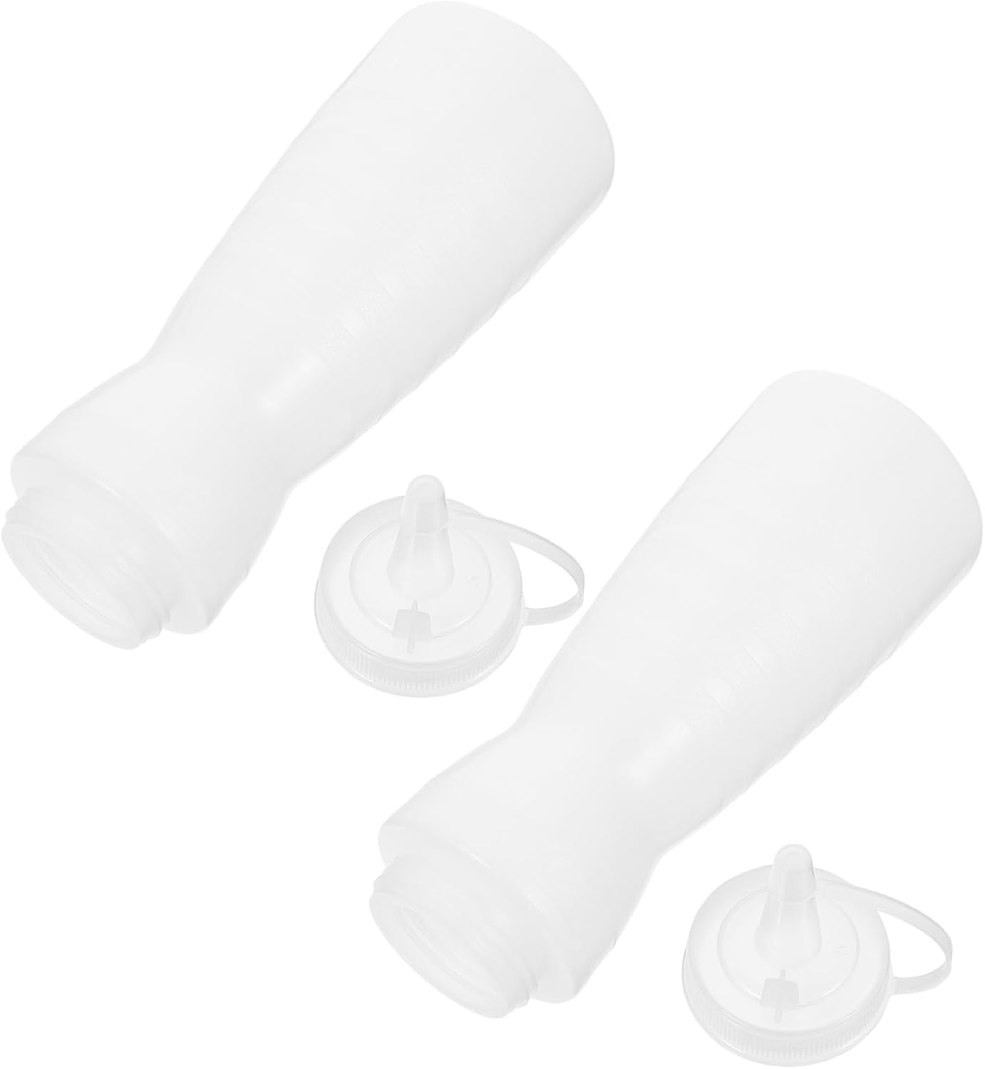 HOLIDYOYO 2Pcs 400ml Ketchup Squeeze Bottles 1