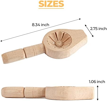 Wooden Cookie Molds for Baking and Pastry Making