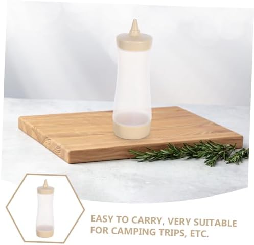 BRIGHTFUFU Plastic Condiment Squeeze Bottles