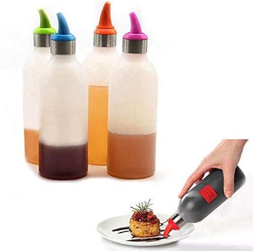Kasuki 1Pcs Orange Condiment Squeeze Bottle