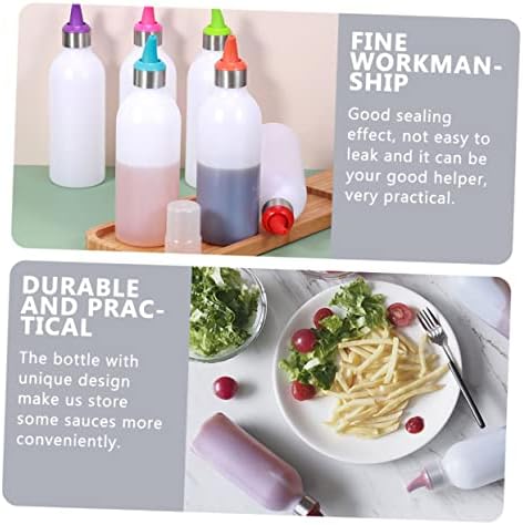 HOLIDYOYO Red Portable Condiment Squeeze Bottle