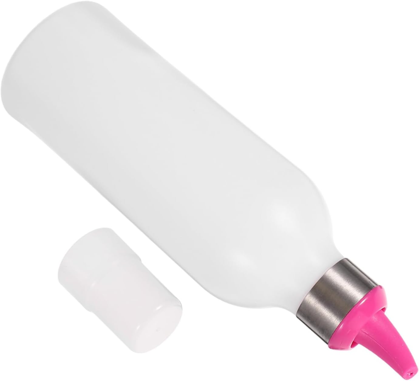 Reusable Condiment Squeeze Bottle with Secure Cap
