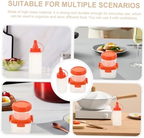 Hoement Sauce Squeeze Bottles for Kitchen Use
