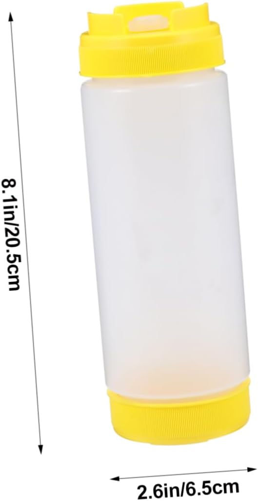 HOLIDYOYO Double Head Condiment Squeeze Bottle