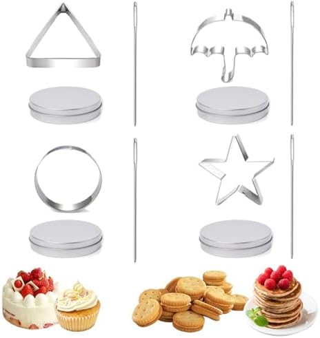 Stainless Steel Cookie Cutter Set for Korean Candy Making