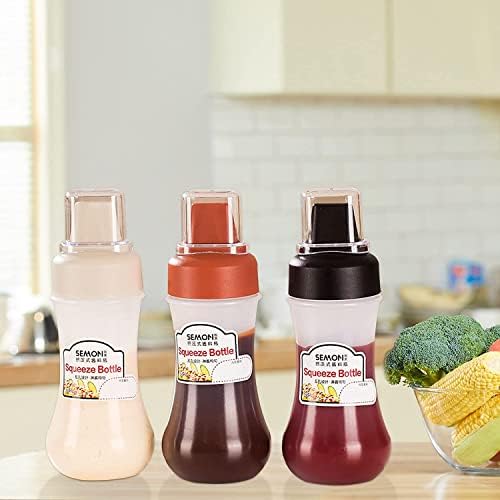 ANSAIR Ketchup Squeeze Bottle with Scale 12 OZ