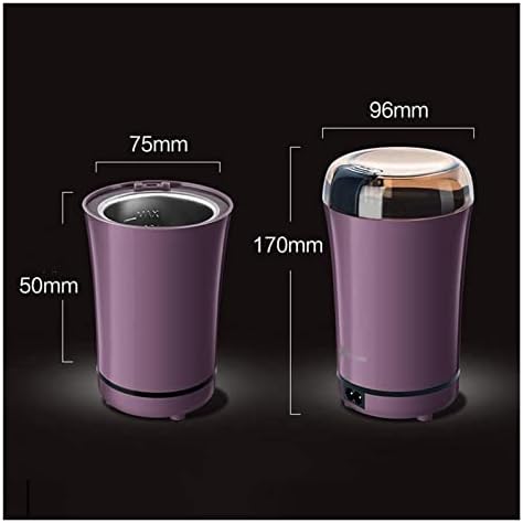 JAJKAFCL Refillable Pepper Mill with Electric Motor