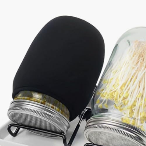 POPETPOP 8pcs Mason Jar Shade Covers 1