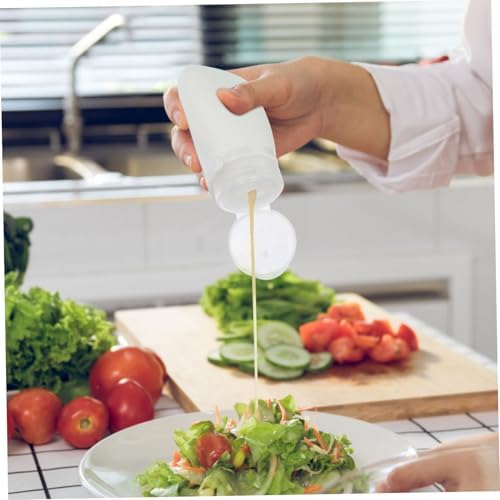 CIYODO 4 Pack Leakproof Silicone Sauce Squeeze Bottles 1