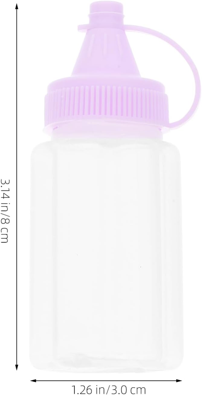 HOLIDYOYO 4PC Refillable Condiment Squeeze Bottles 1