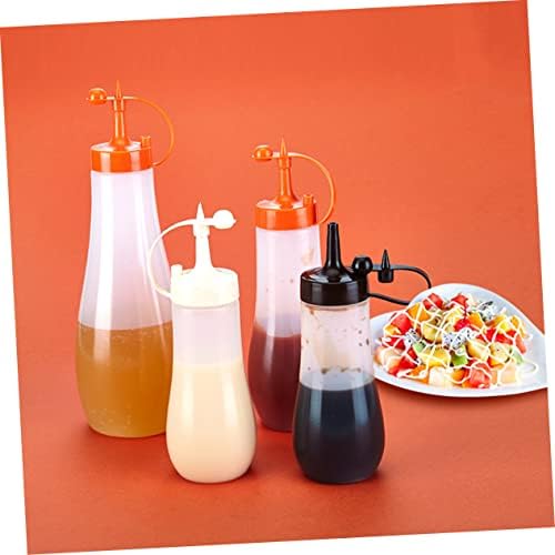Zerodeko 3pcs Condiment Bottles Set for Kitchen Use