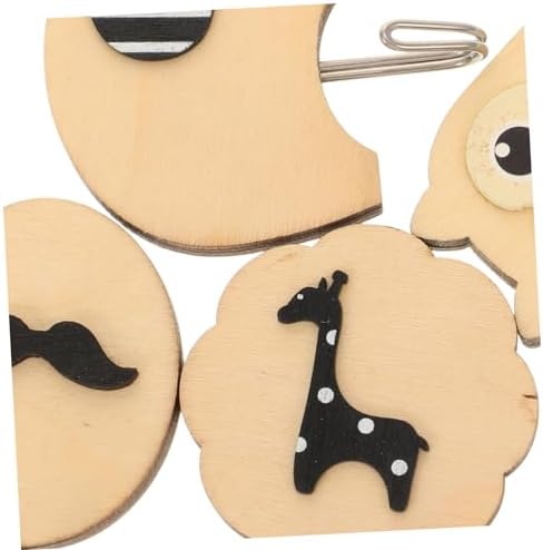 ARTIBETTER 4Pcs Cartoon Adhesive Hooks for Wall