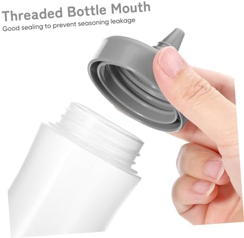 NAMOARLY 4pcs Reusable Squeeze Bottle Set Leakproof Comfortable Grip