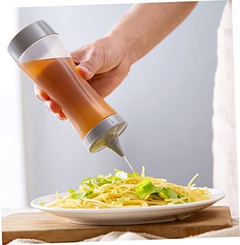 HOLIDYOYO 2pcs Condiment Squeeze Bottles Reusable