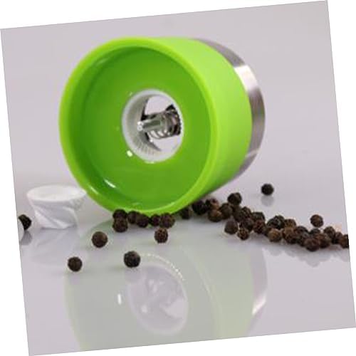 VINTORKY Manual Ceramic Pepper Mill Green Double Side 1