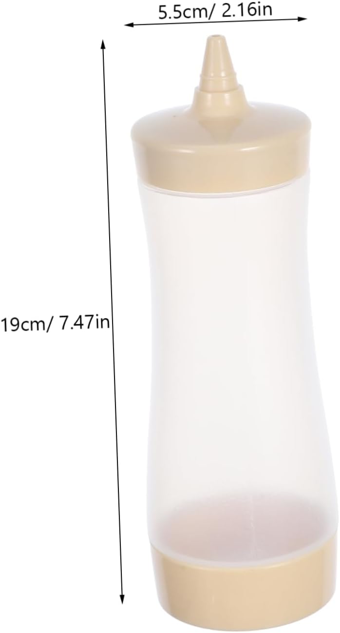 Pamingono Condiment Squeeze Bottles Set Leakproof